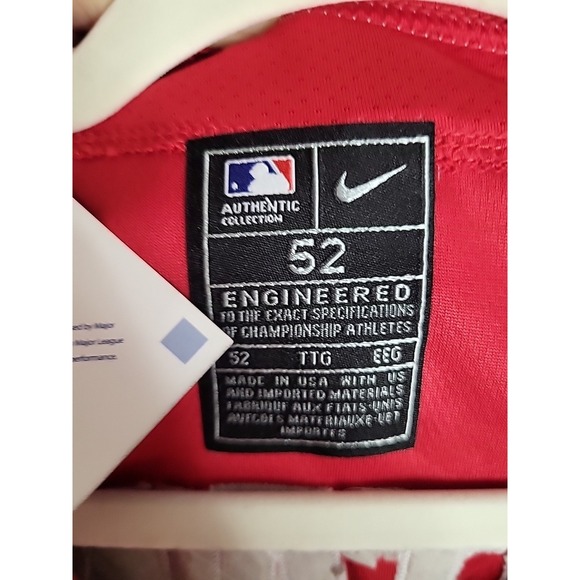 NWT Shohei Ohtani Anaheim Angels Red Alternate Flex Base Jersey MLB 52 (2XL) - Picture 3 of 13